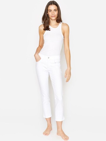 Angels Slimfit Jeans 'Cici' in Weiß
