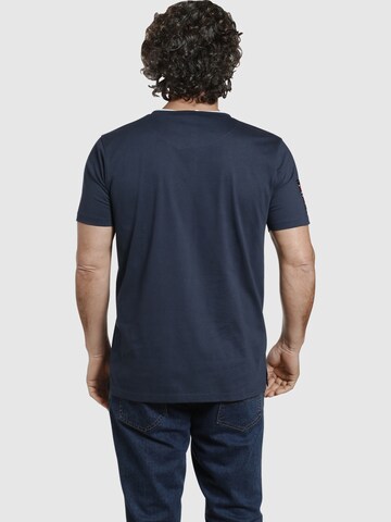 T-Shirt ' Peder ' Jan Vanderstorm en bleu