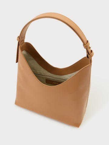 FURLA Schultertasche 'Goccia' in Braun