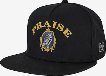 Cayler & Sons Cap 'Praise the Chronic' in Schwarz: predná strana