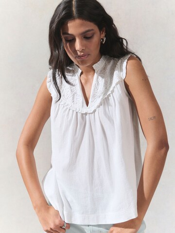 Next Blouse in White: front