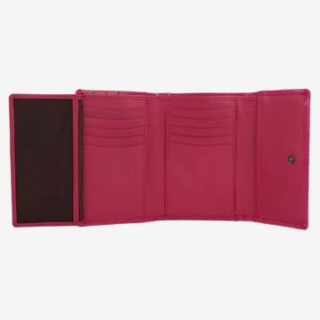 Braun Büffel Wallet 'Verona' in Pink