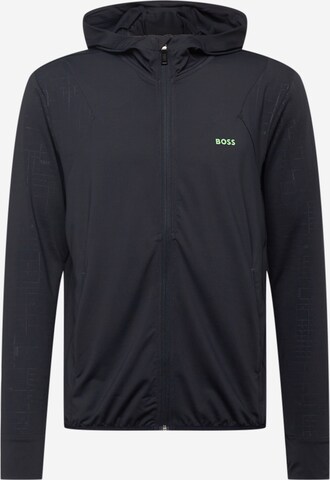 BOSS Green Sweat jacket 'SICON ACTIVE' in Blue: front