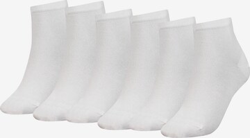 Chaussettes TOMMY HILFIGER en blanc : devant