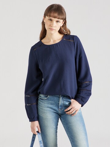 VERO MODA Blouse 'Jill' in Blauw: voorkant