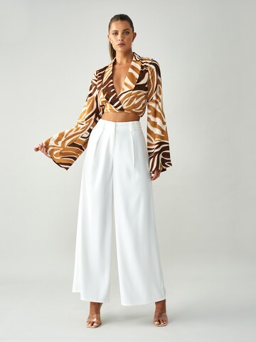 Top 'COMO' di BWLDR in marrone