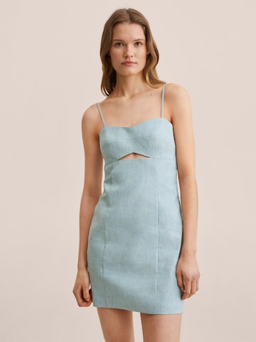 Robe d’été 'Ivonne' MANGO en bleu : devant