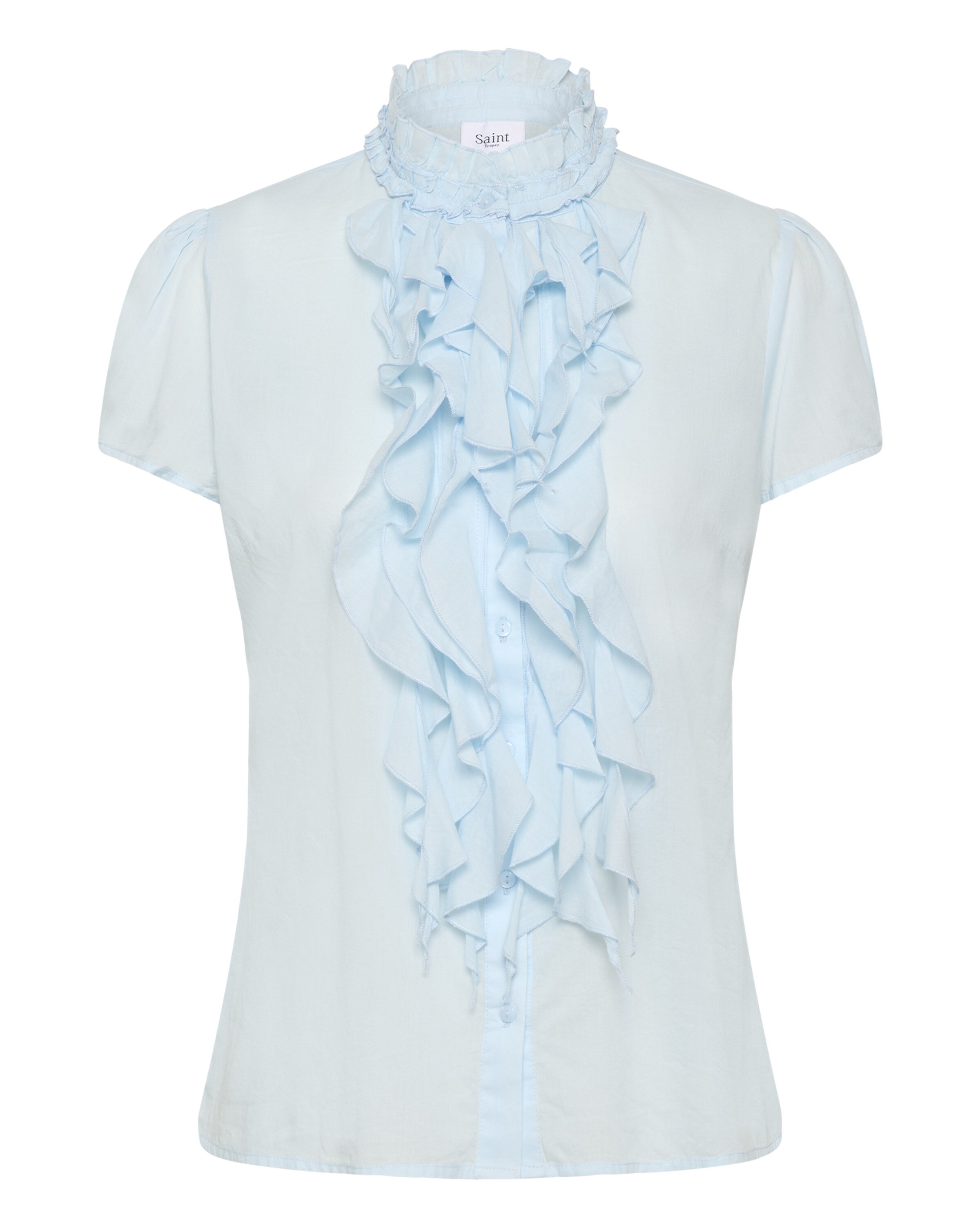 SAINT TROPEZ Blouse 'TilliSZ' in Blue: front