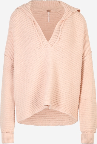 Free People Sweater 'MARLIE' in Pink: front