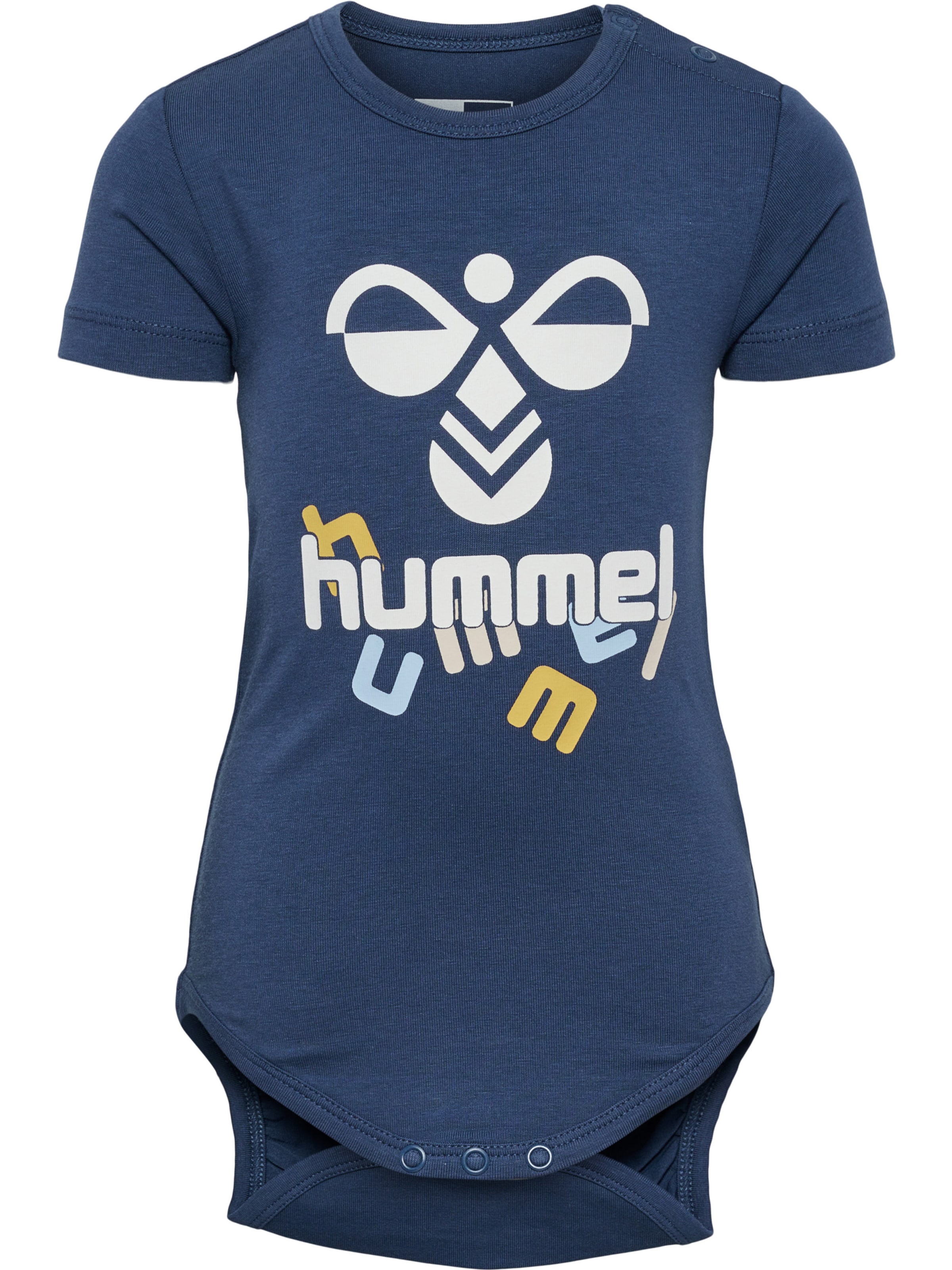 Hummel Sparkedragt/Body i blå: forside