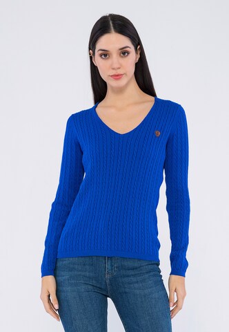 Giorgio di Mare - Pullover 'Manon' em azul: frente