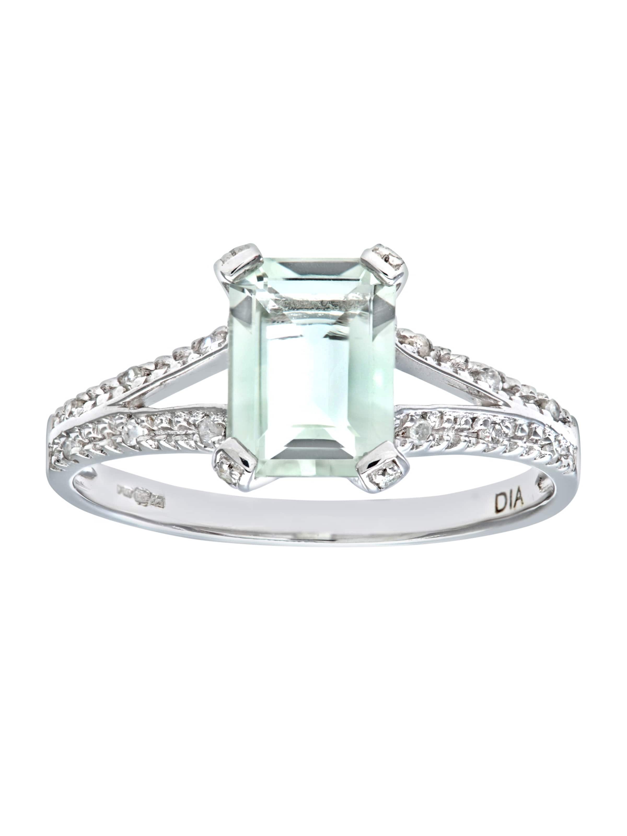 DIAMANT LETERNEL Ring in Silver: front