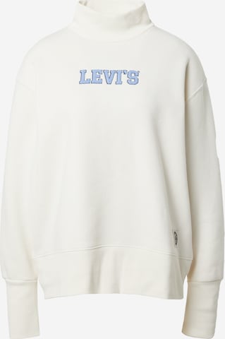 LEVI'S ® Collegepaita 'Graphic Gardenia Crew' värissä valkoinen: edessä