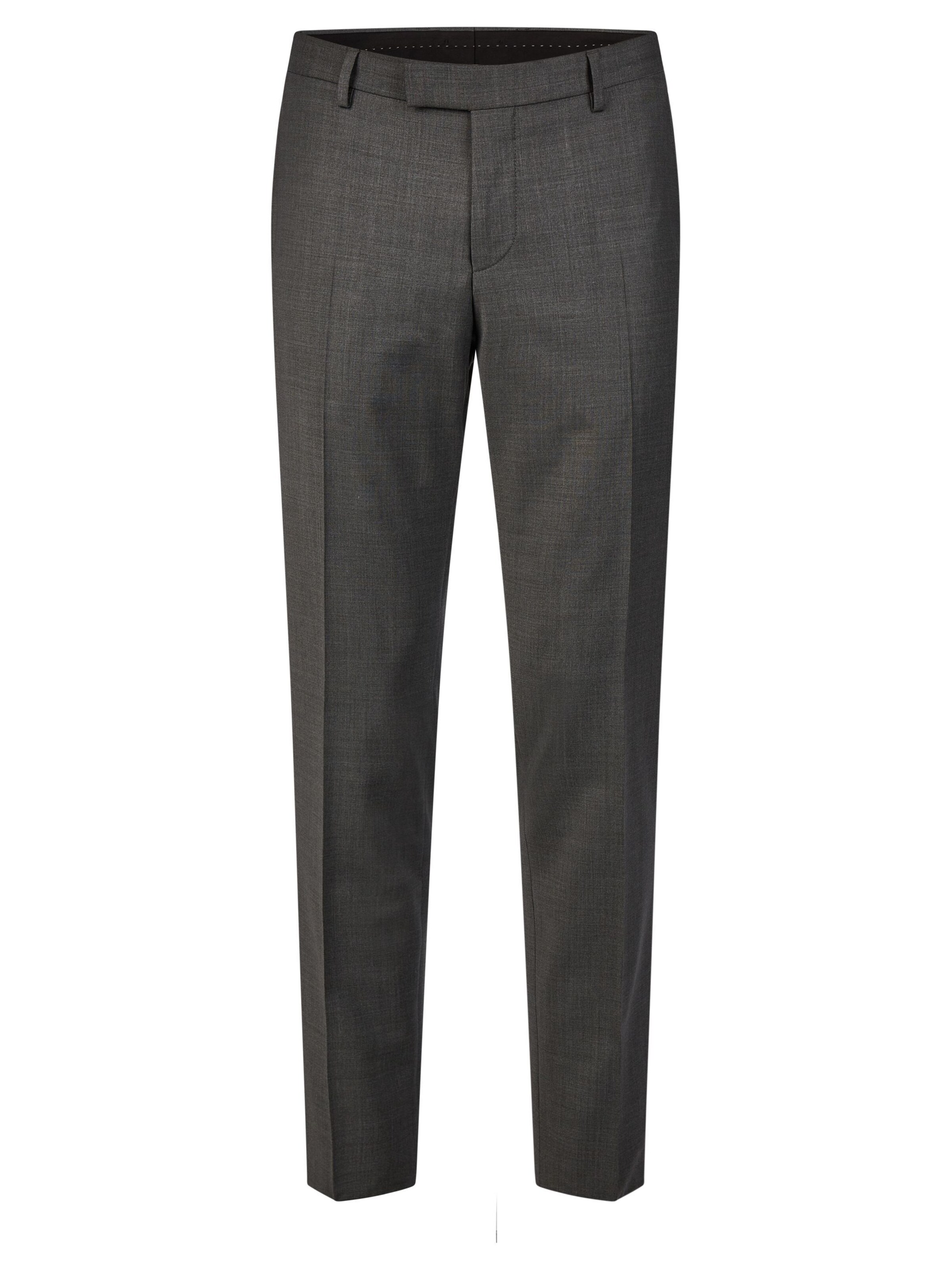 HECHTER PARIS Slimfit Broek in Grijs: voorkant