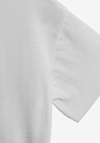 T-Shirt 'Trefoil' ADIDAS ORIGINALS en blanc