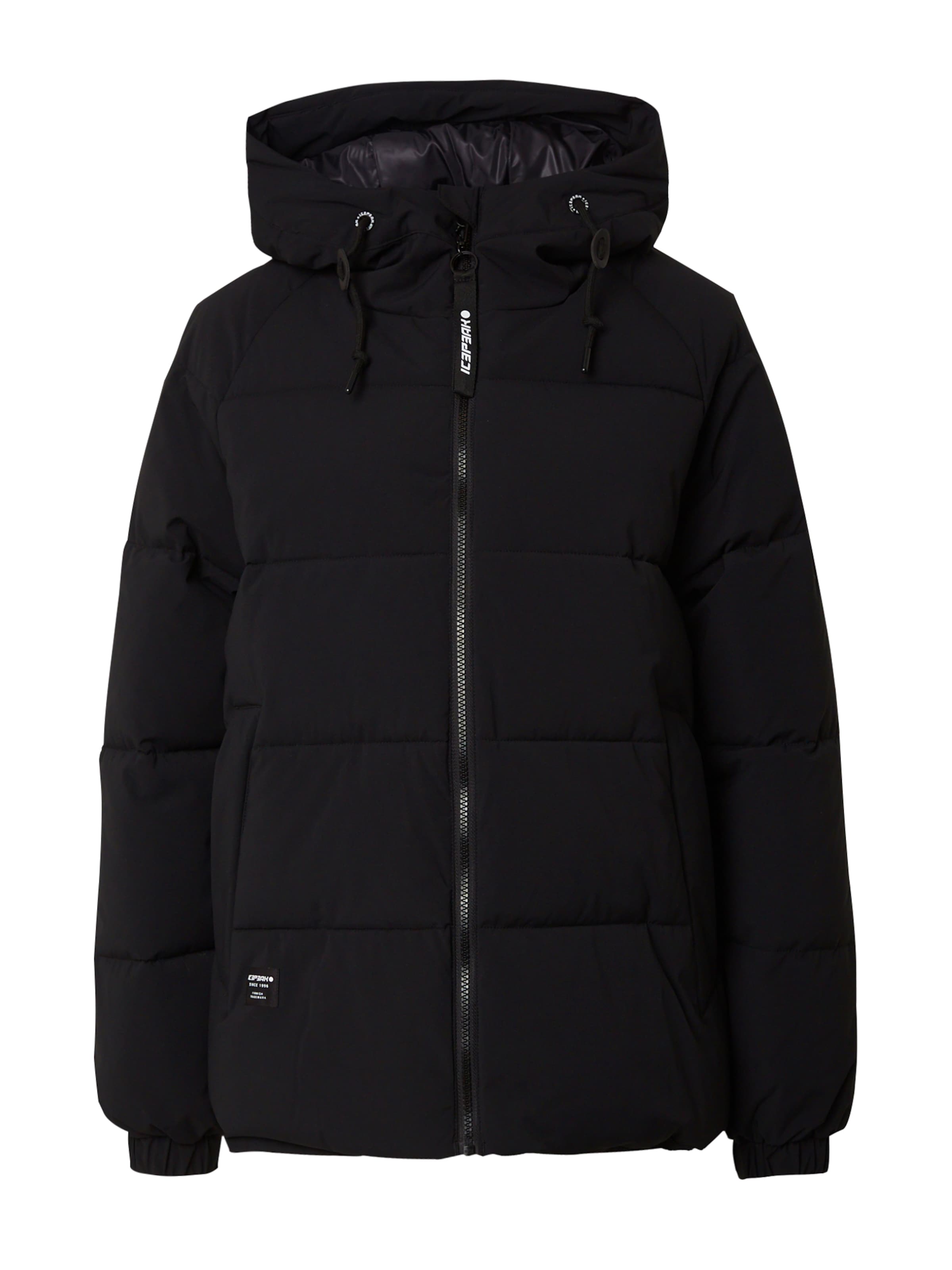 ICEPEAK Outdoor Jacket 'Adaman' in Black: front