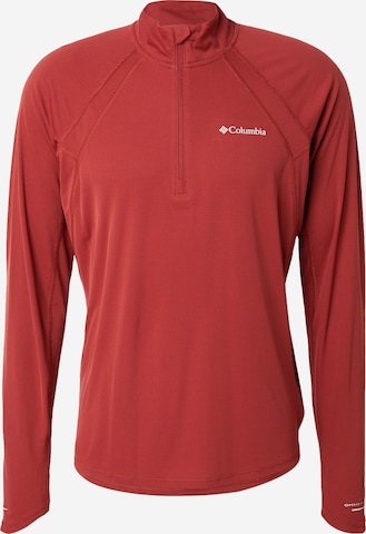 COLUMBIA Functioneel shirt 'Stealth Spring™' in Rood: voorkant