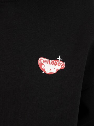 Smilodox Sportief sweatshirt ' Riva ' in Zwart