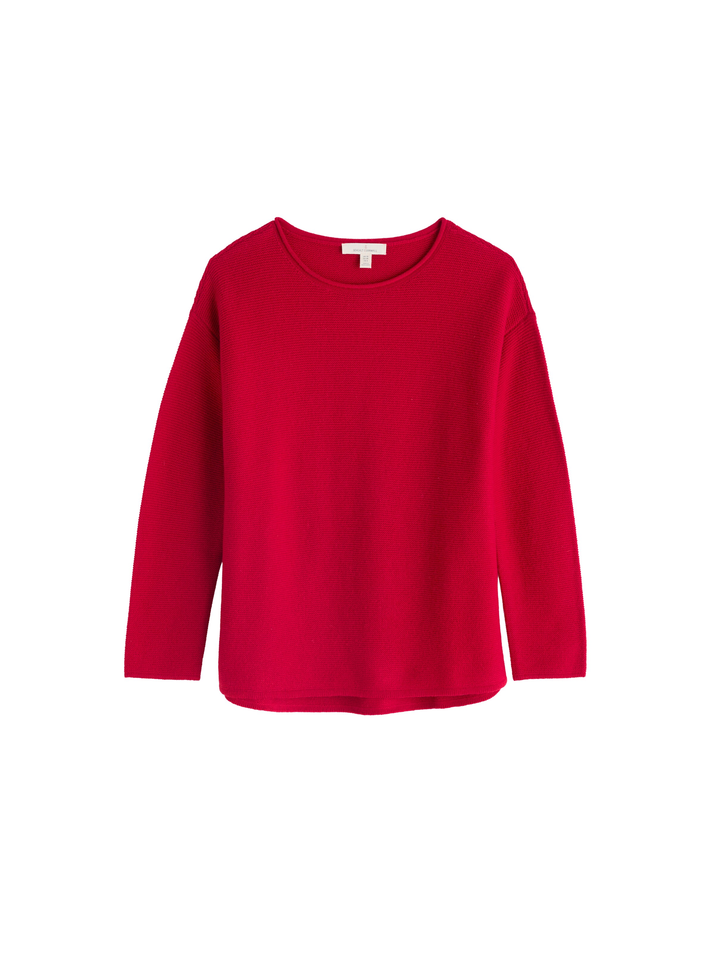 Seasalt Cornwall Trui 'Fruity II' in Rood: voorkant