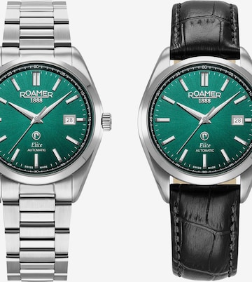 Roamer Analoguhr 'Elite' in Grün: Vorderseite
