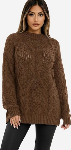 Worldclassca Pullover in Braun: Vorderseite