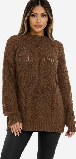 Worldclassca Pullover in S-L in braun, Produktansicht