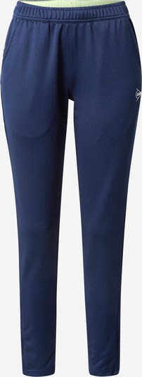 DUNLOP Pantalon de sport en bleu marine / blanc, Vue avec produit