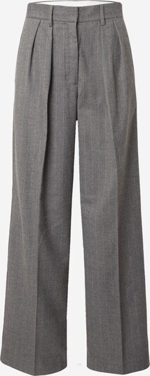 SECOND FEMALE Pleat-Front Pants 'Holsye' in mottled grey, Item view