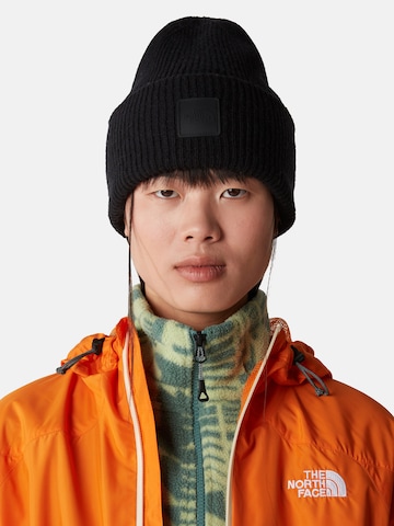 THE NORTH FACE Muts 'URBAN PATCH' in Zwart: voorkant