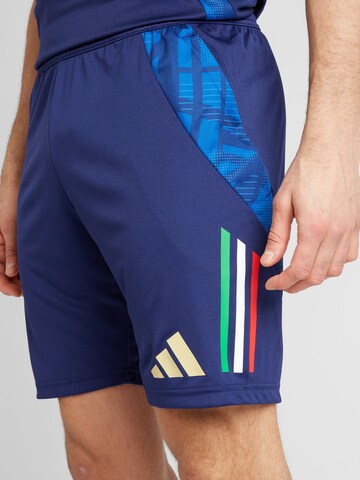 ADIDAS PERFORMANCE - Slimfit Pantalón deportivo en azul
