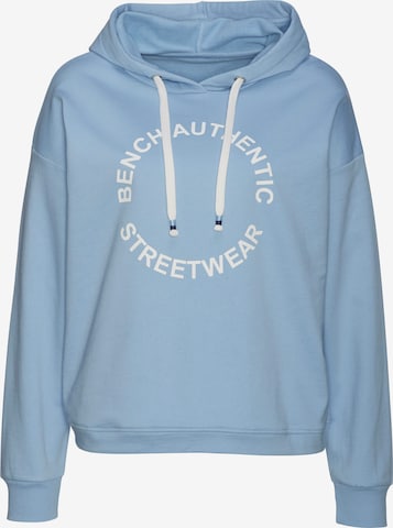 BENCH Sweatshirt in Blauw: voorkant