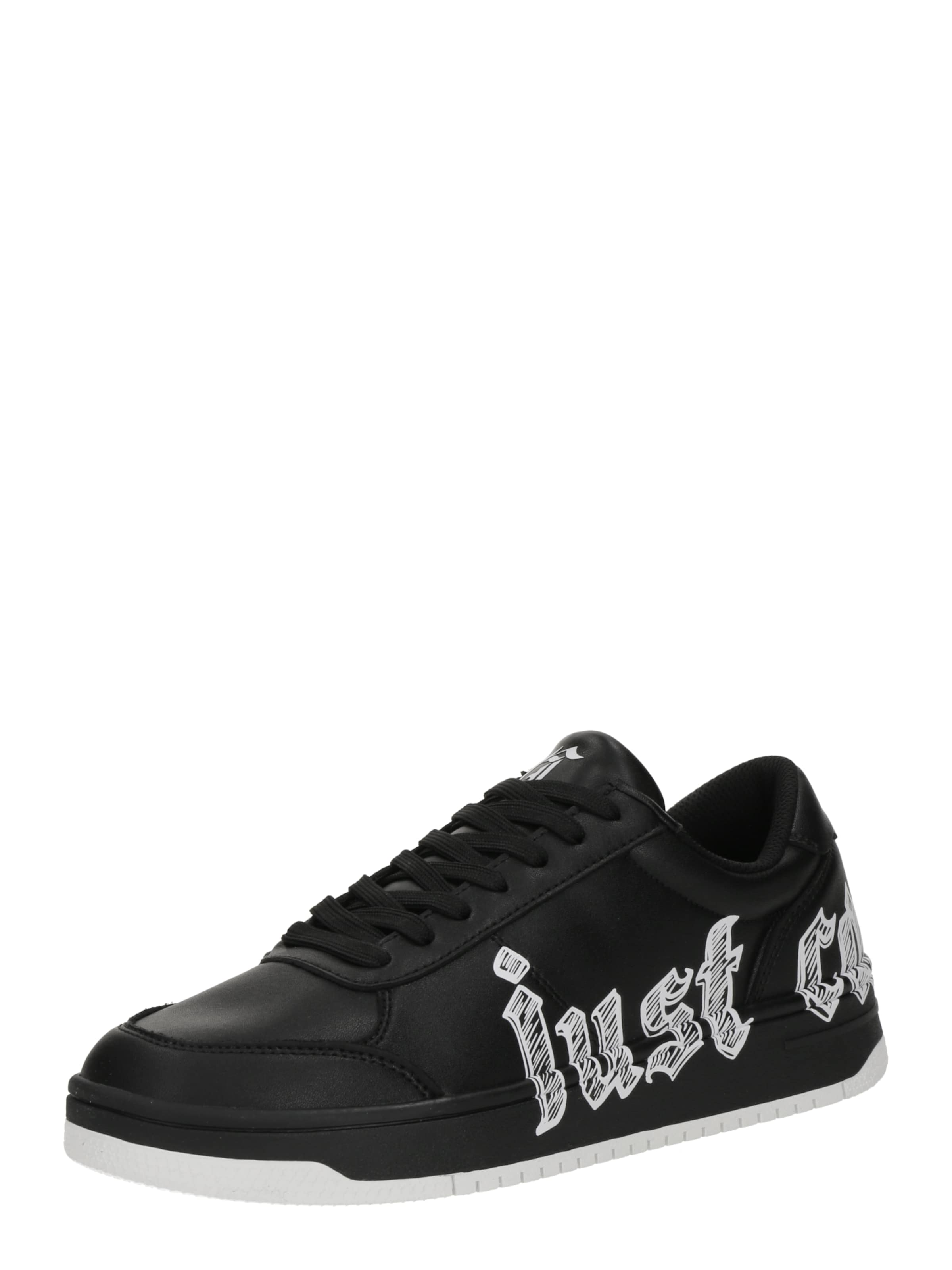 Sneaker bassa 'FONDO AZULA DIS.5' di Just Cavalli in nero: frontale