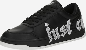 Just Cavalli Matalavartiset tennarit 'FONDO AZULA DIS.5' värissä musta: etupuoli