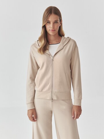 TATUUM Sweatjacke 'ANUBI' in Beige: Vorderseite