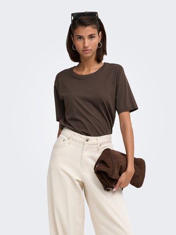 T-shirt 'JDYRex' JDY en marron : devant