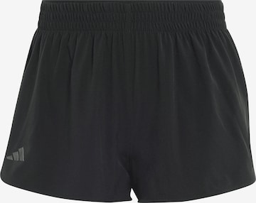 ADIDAS PERFORMANCE Regular Urheiluhousut 'MATCH' värissä musta: etupuoli