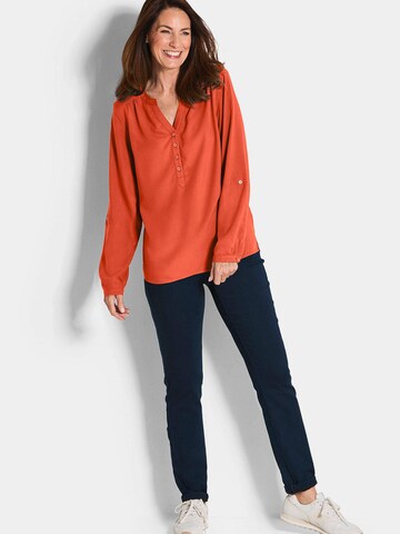 Goldner Blouse in Oranje