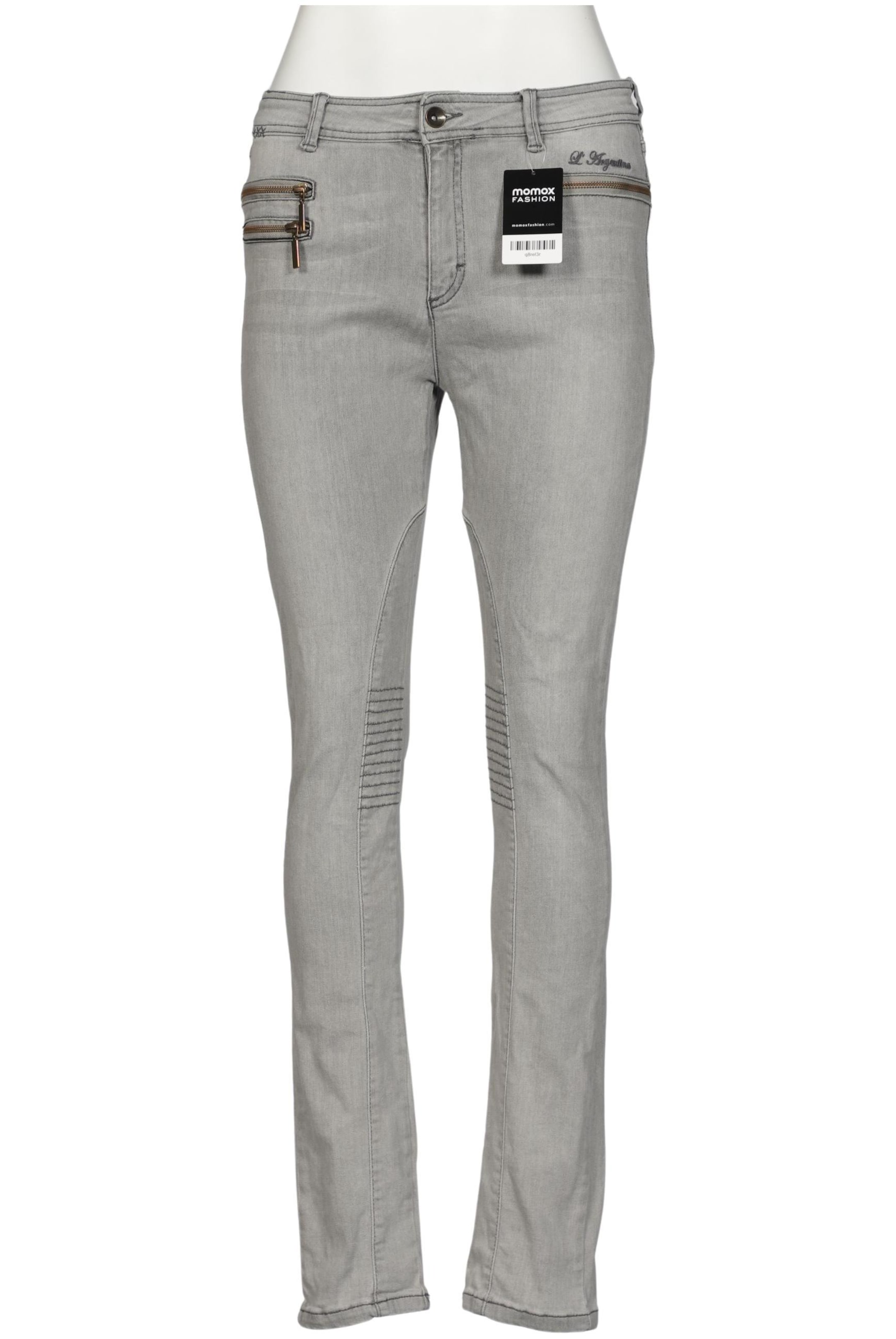 L'Argentina Jeans 32-34 in Grau: Vorderseite
