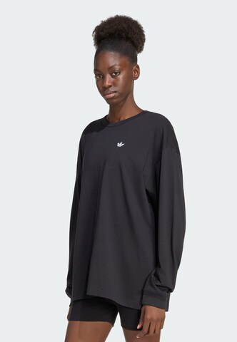T-shirt 'Essentials' ADIDAS ORIGINALS en noir : devant