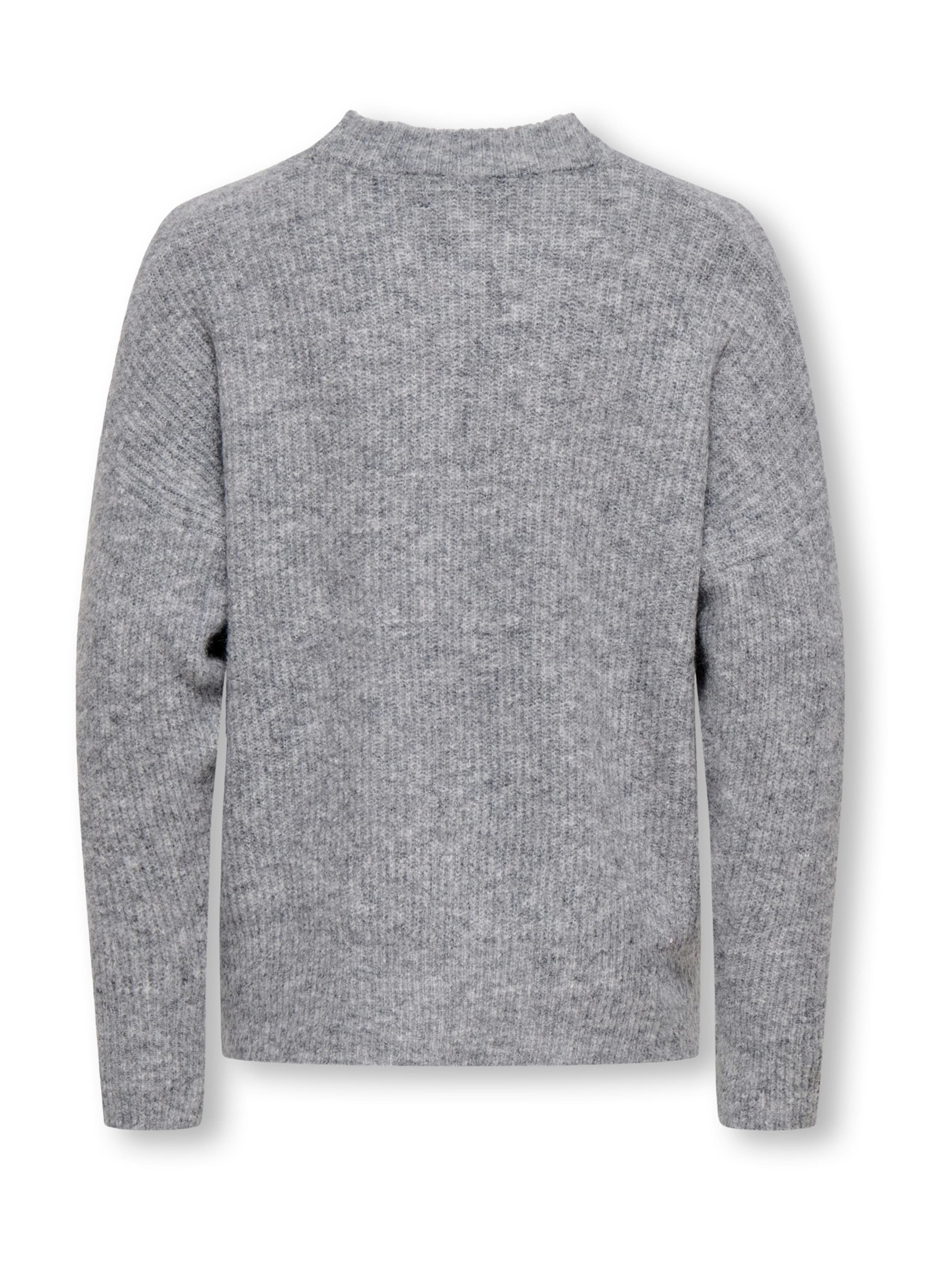 Pullover 'KOGJERICO' di ONLY GIRLS in grigio