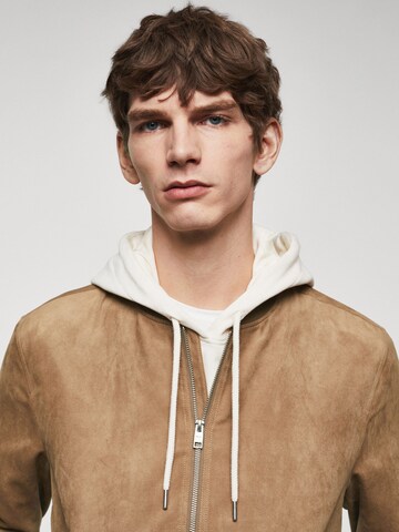 MANGO MAN Jacke 'Bero in Beige