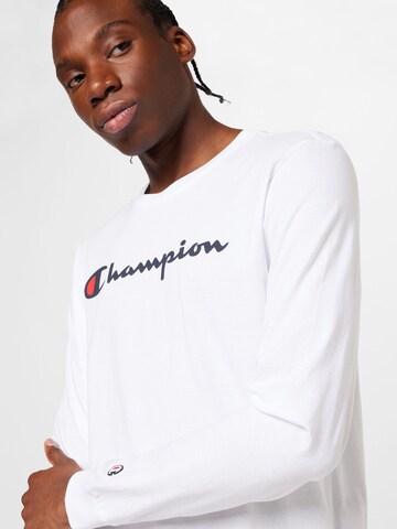 Champion Authentic Athletic Apparel T-shirt 'Classic' i vit