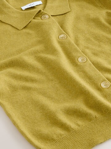 Next Strickjacke in Gelb