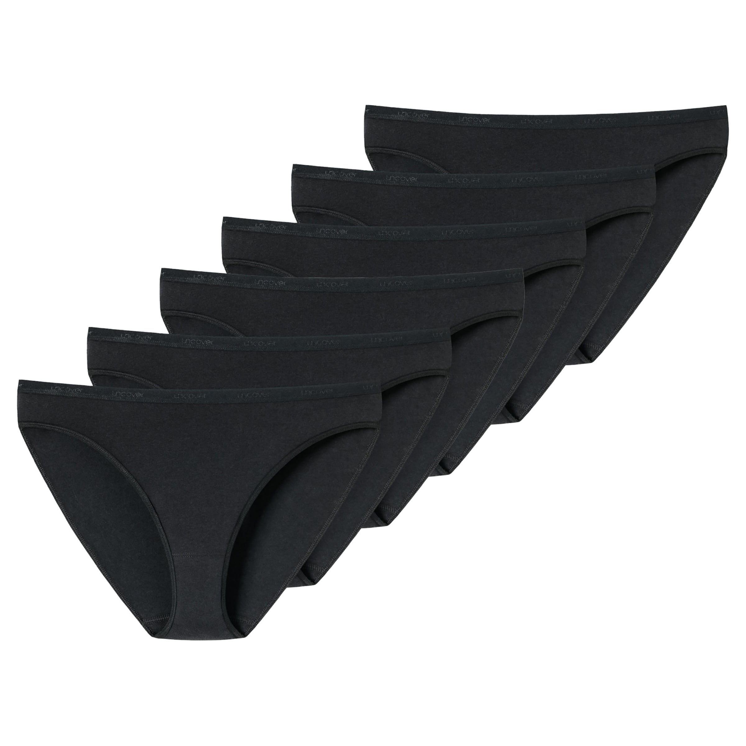 uncover by SCHIESSER Slip in Black: front