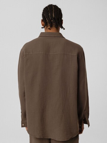 Regular fit Camicia di Dandalo in marrone