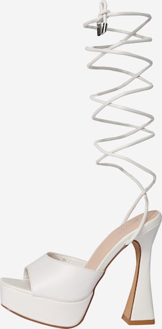 Nasty Gal Sandals in White