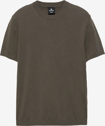 Pull&Bear Sveter - Hnedá: predná strana