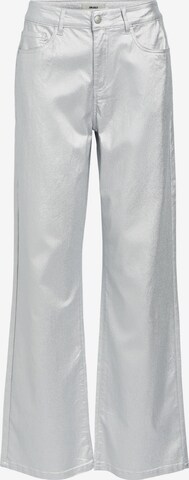 OBJECT Flared Jeans 'SUNNY' i sølv: forside