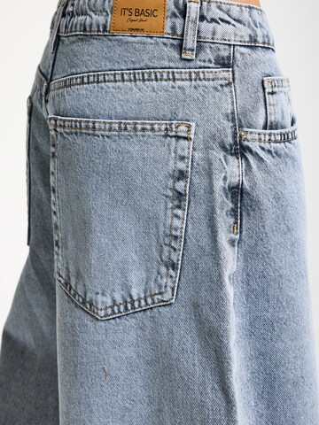IT'S BASIC Baggy Jeans 'Baggy Mid Rise Jeans' in Blauw