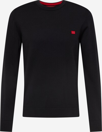 HUGO Sweater 'San Cassius' in Red / Black, Item view